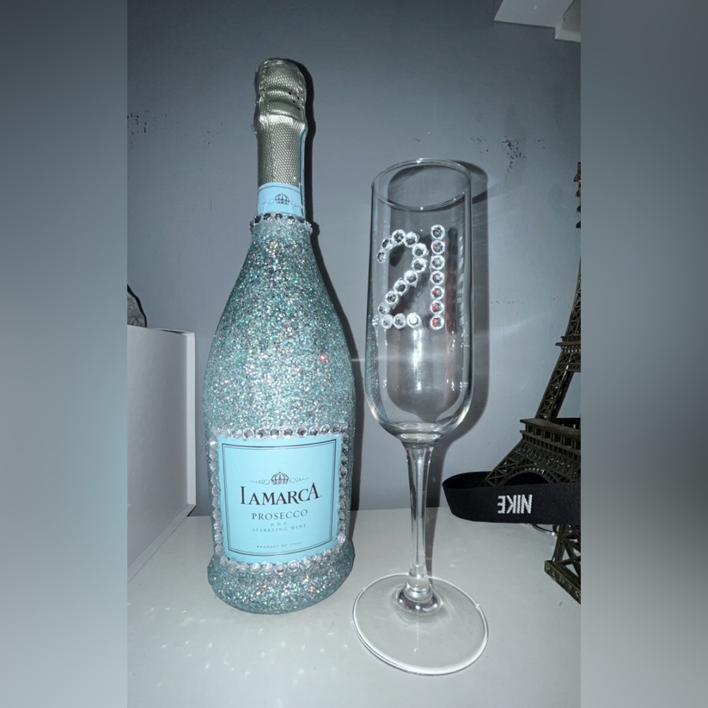 Personalized Champagne Bottle